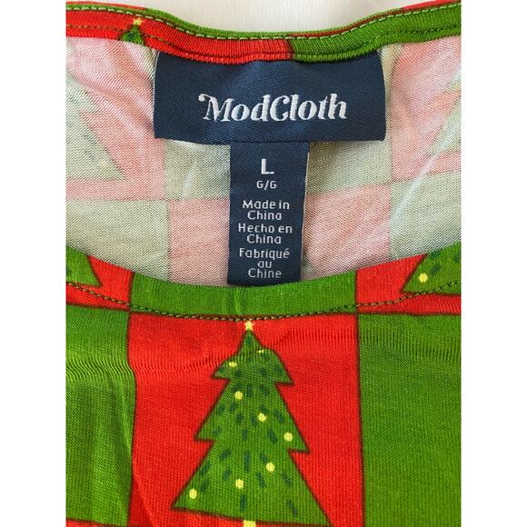 ModCloth Ensemble Observation Knit Dress Christmas - Picture 5 of 7